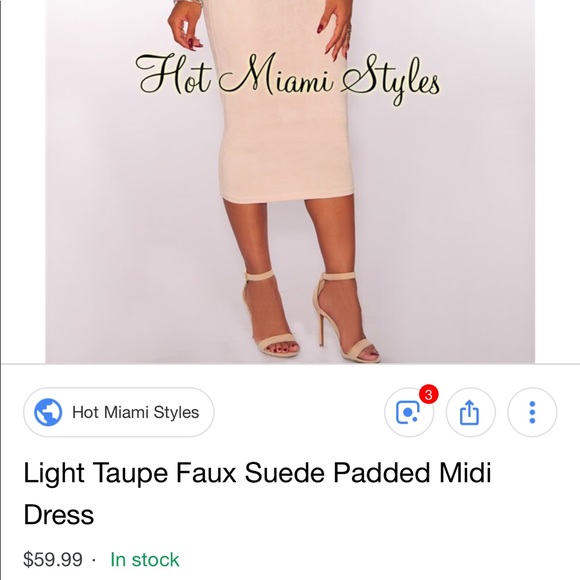 NEW Hot Miami Styles Midi Dress - Picture 5 of 7